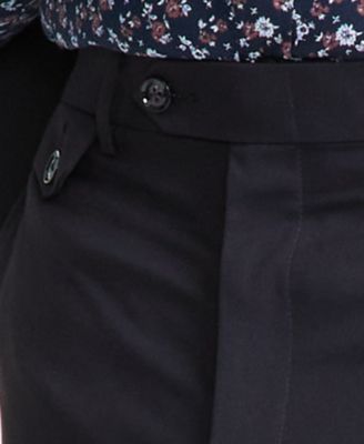 Men's Classic-Fit Solid Suit Separate Pants