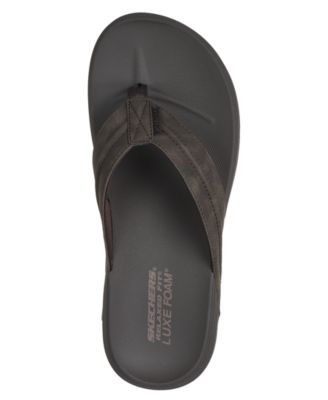 Men's Relaxed Fit- Patino - Marlee Memory Foam Thong Sandals from Finish Line