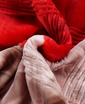 Printed Faux Mink Weighted Blanket, 9 lbs, Queen