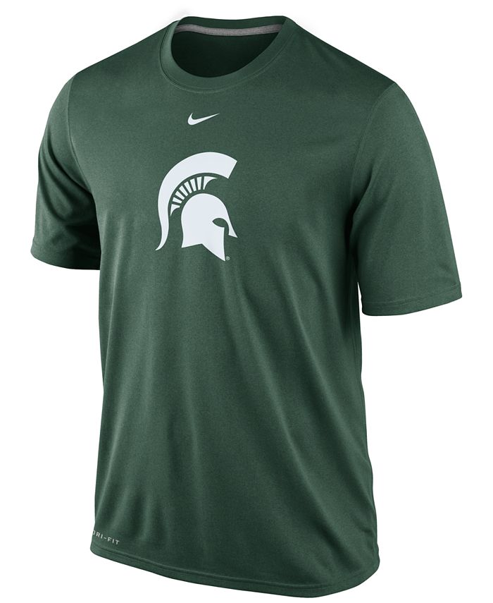 Nike Men's Michigan State Spartans Dri-FIT Logo Legend T-Shirt - Macy's