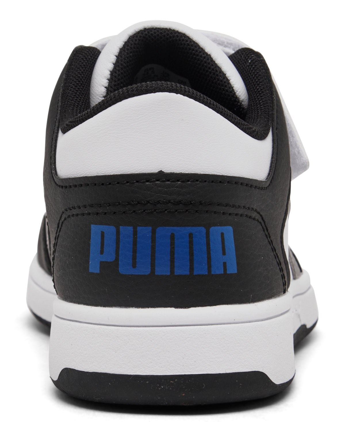 Shop Puma Little Kids Rebound Layup Low Casual Sneakers From Finish Line In Black,white,gray