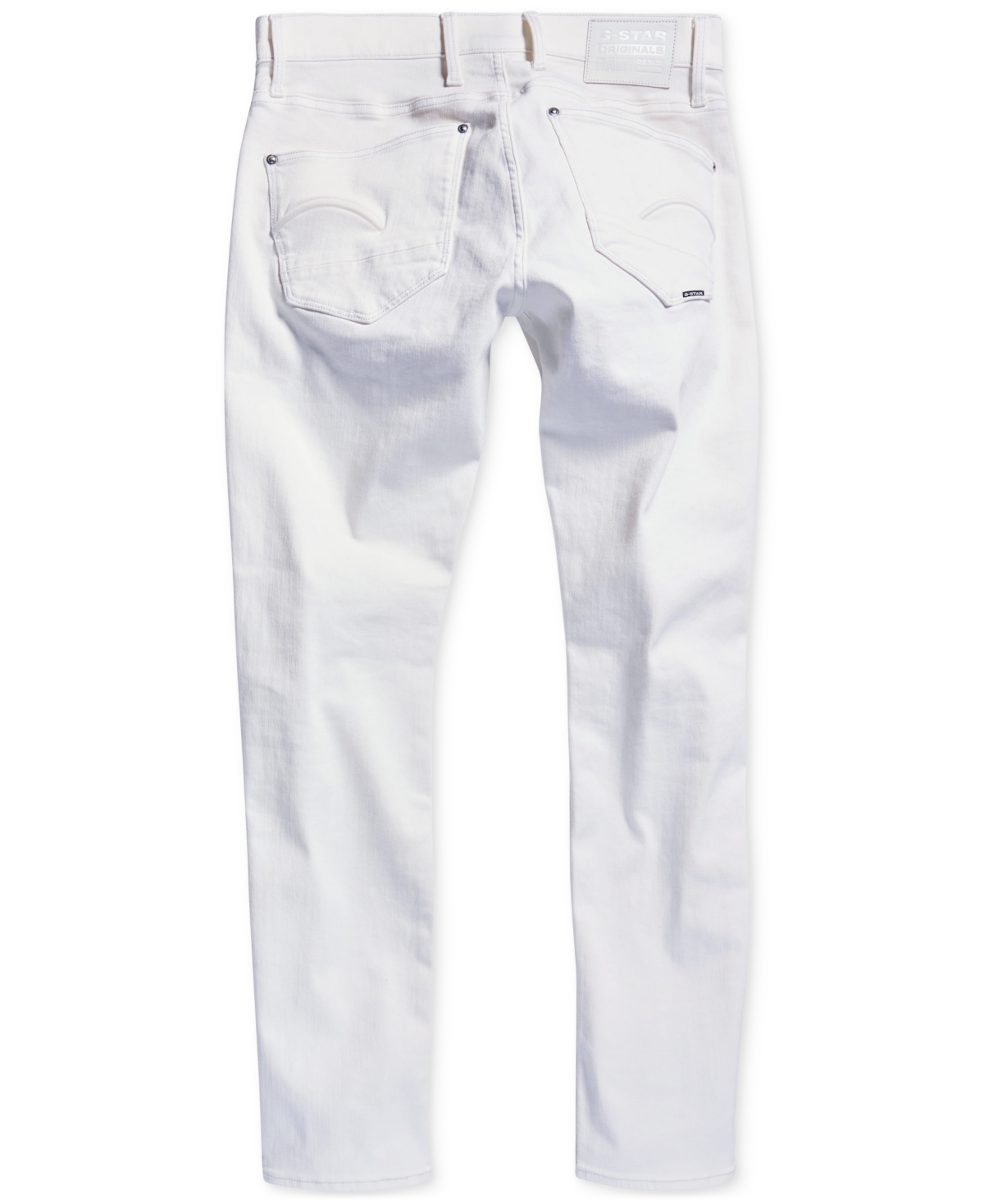 Shop G-star Raw Men's Revend Skinny-fit Jeans In Paper White Gd
