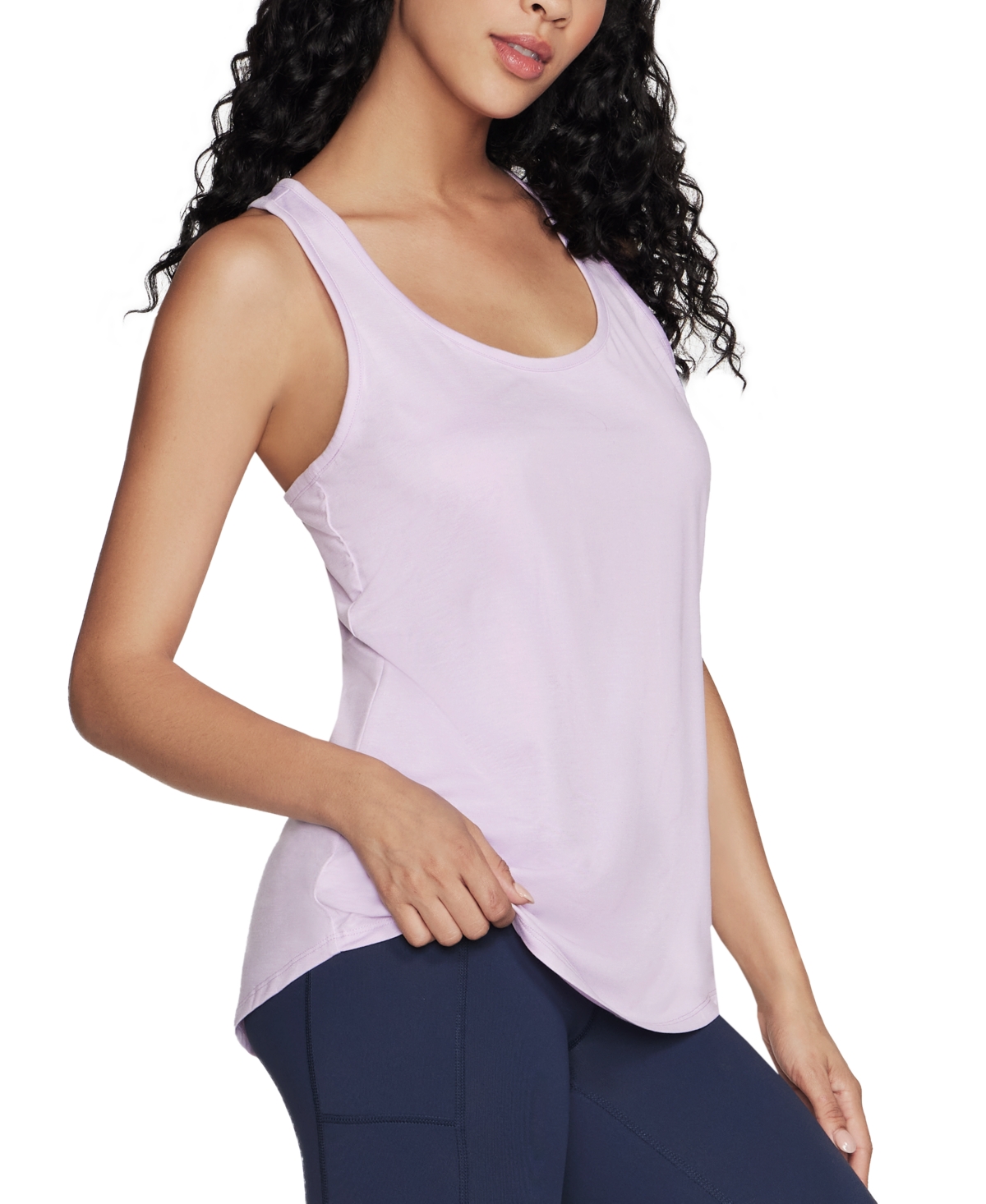 Skechers Women's GoDri Swift Racerback Sleeveless Top -/ Bright White