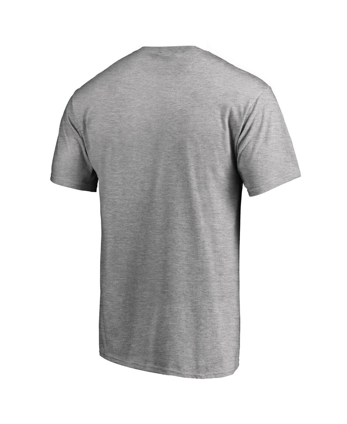 Fanatics Men's  Ash Milwaukee Brewers Cooperstown Collection Forbes T-shirt In Ash