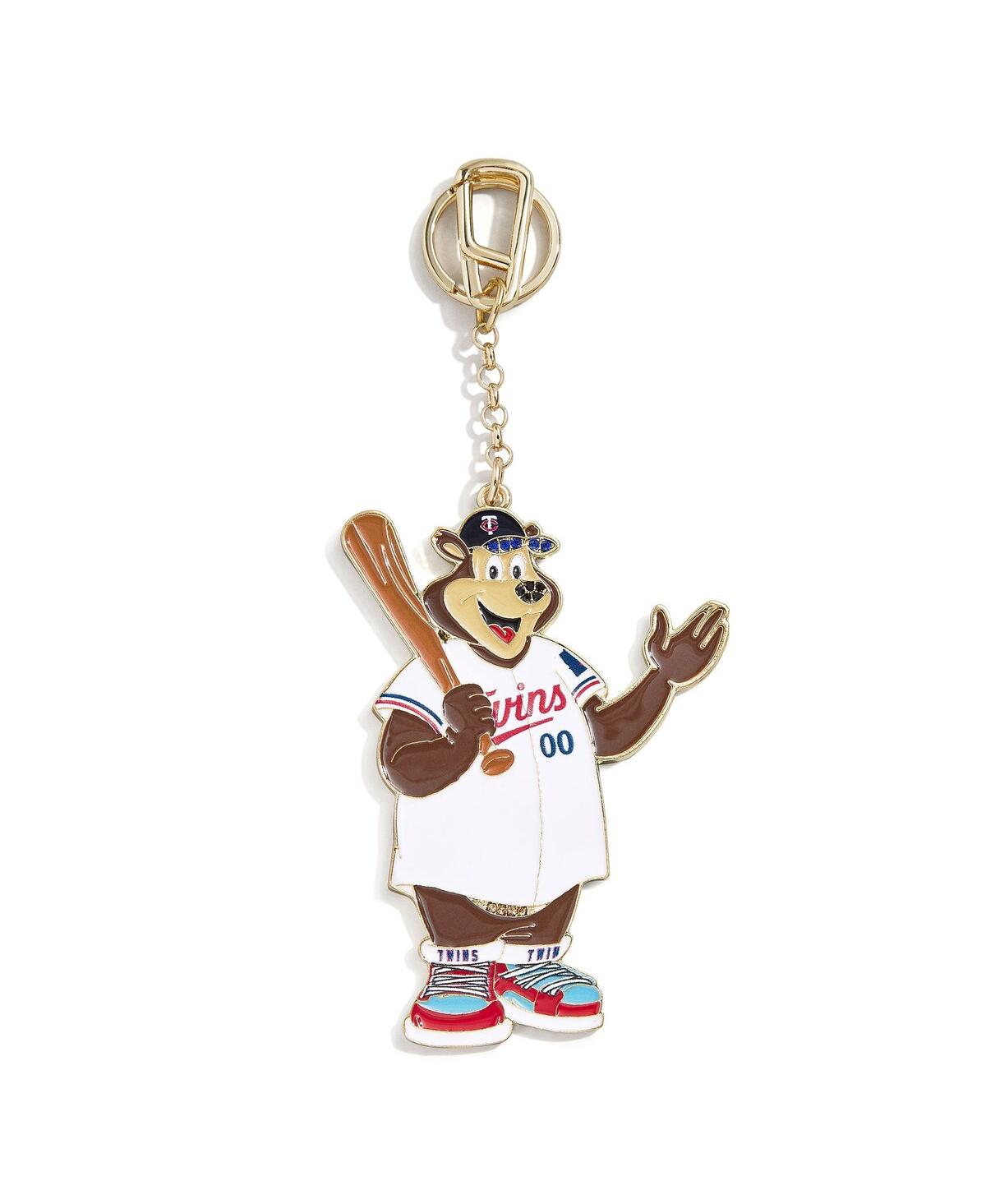 Baublebar Minnesota Twins Mascot Bag Keychain In Gold