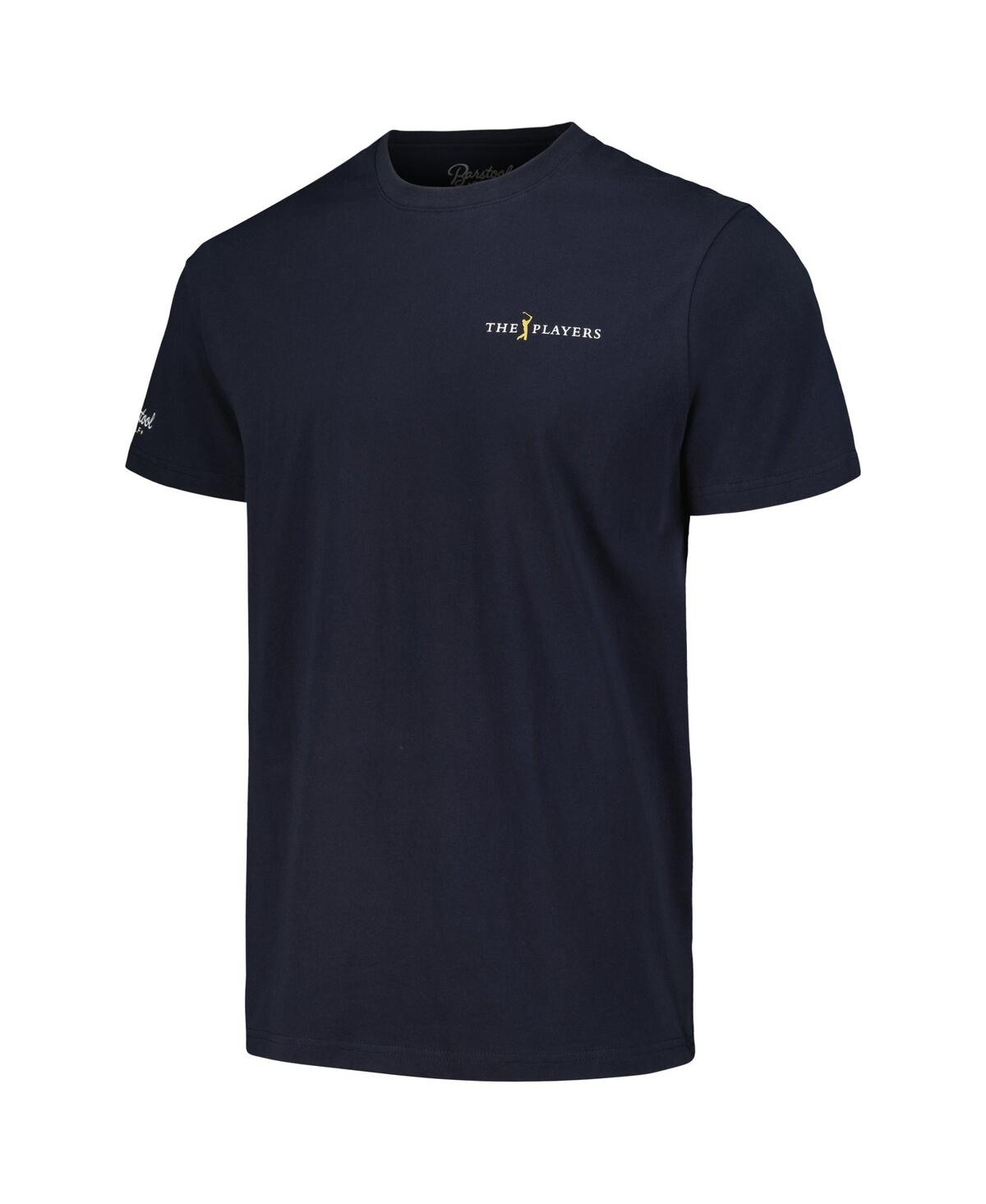 Shop Barstool Golf Men's  Navy The Players T-shirt