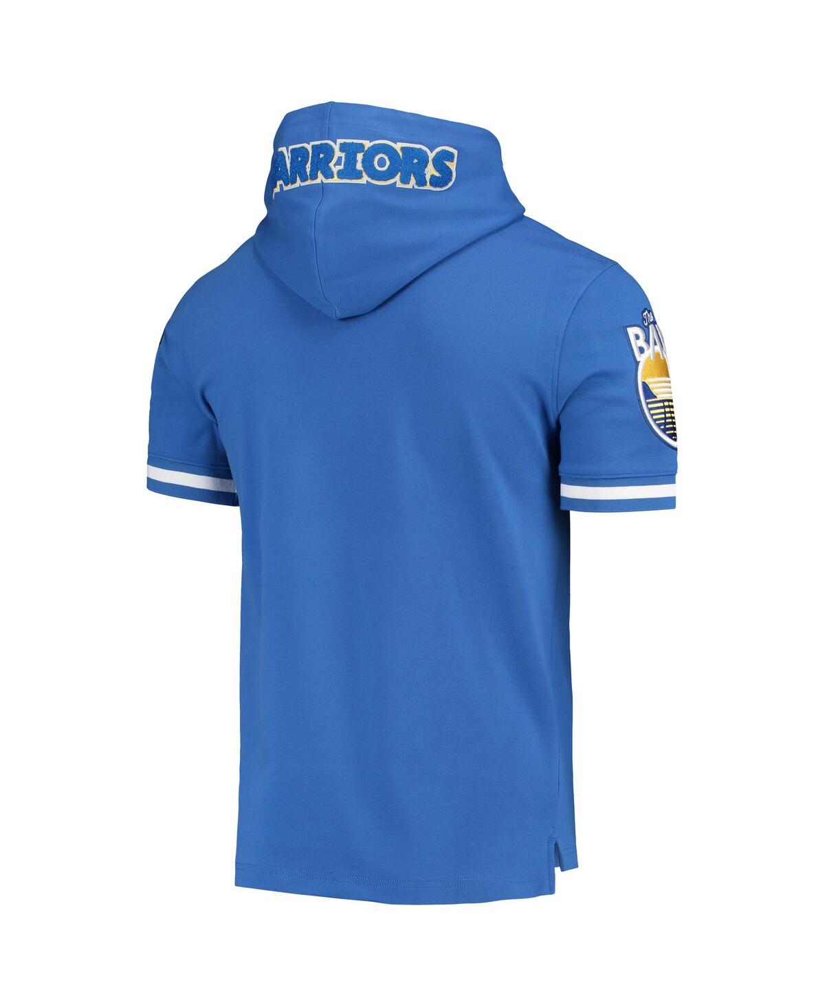 Pro Standard Men's  Stephen Curry Royal Golden State Warriors Name And Number Short Sleeve Pullover H In Royal