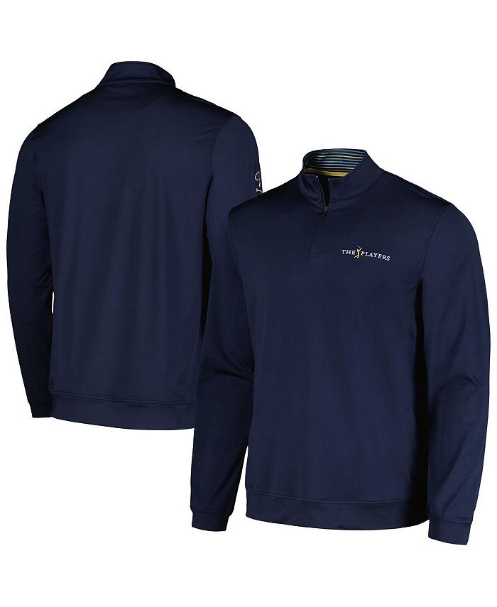 Barstool Golf Men's Navy THE PLAYERS QuarterZip Jacket Macy's