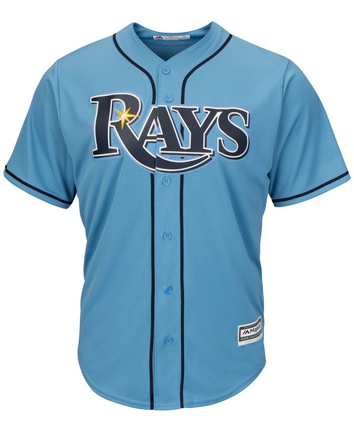 Buy MLB Men's Tampa Bay Rays Evan Longoria Road Gray Short Sleeve 6 Button  Synthetic Replica Baseball Jersey (Road Gray, Large) Online at Low Prices  in India 