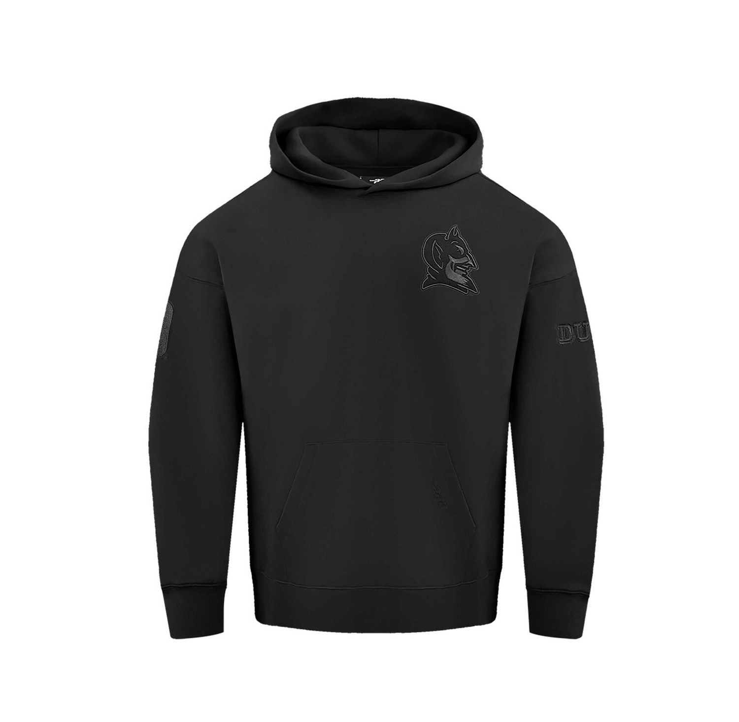 Men's Black Duke Blue Devils Neutral Pullover Hoodie