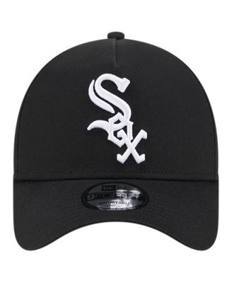 Men's Black Chicago White Sox Team Color A-Frame 9FORTY Adjustable Hat