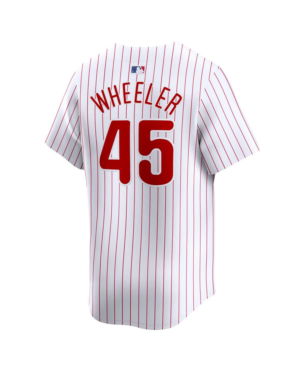Men's Nike Zack WheelerPhiladelphia Phillies Home limited Player Jersey - White