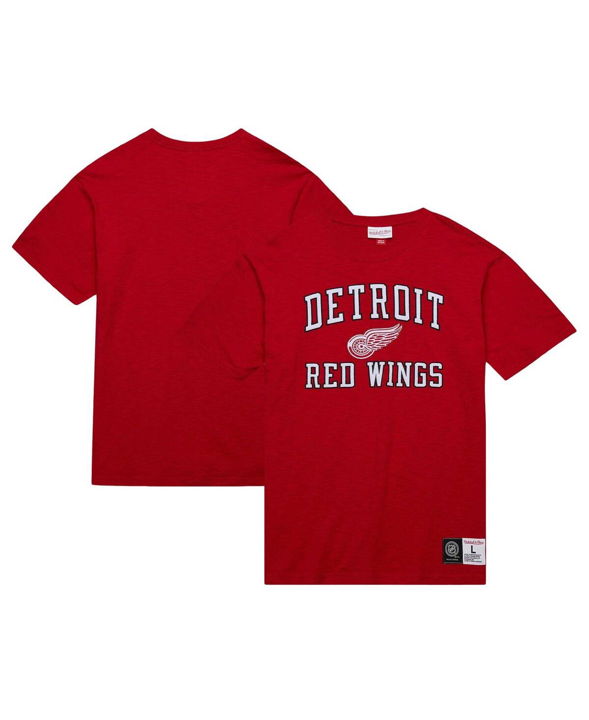 Men's Mitchell & Ness Red Detroit Red Wings Legendary Slub T-shirt - Red
