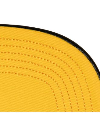 Men's Black, Gold Los Angeles Lakers Day One Snapback Hat