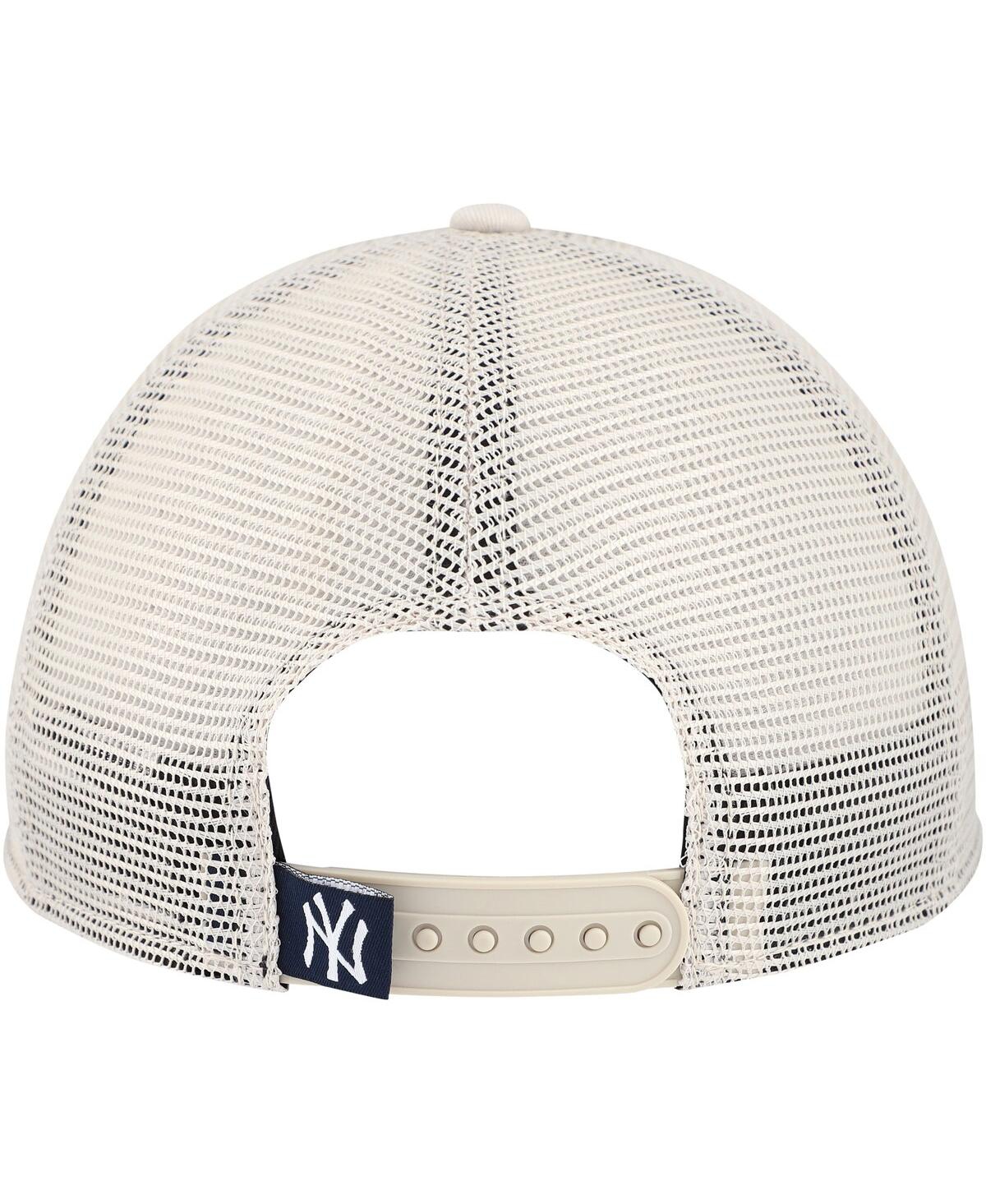 Men's New EraNew York Yankees Game Day 9TWENTY Adjustable Trucker Hat - Stone