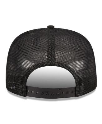 Men's Black Chicago White Sox Street Team A-Frame Trucker 9FIFTY Snapback Hat