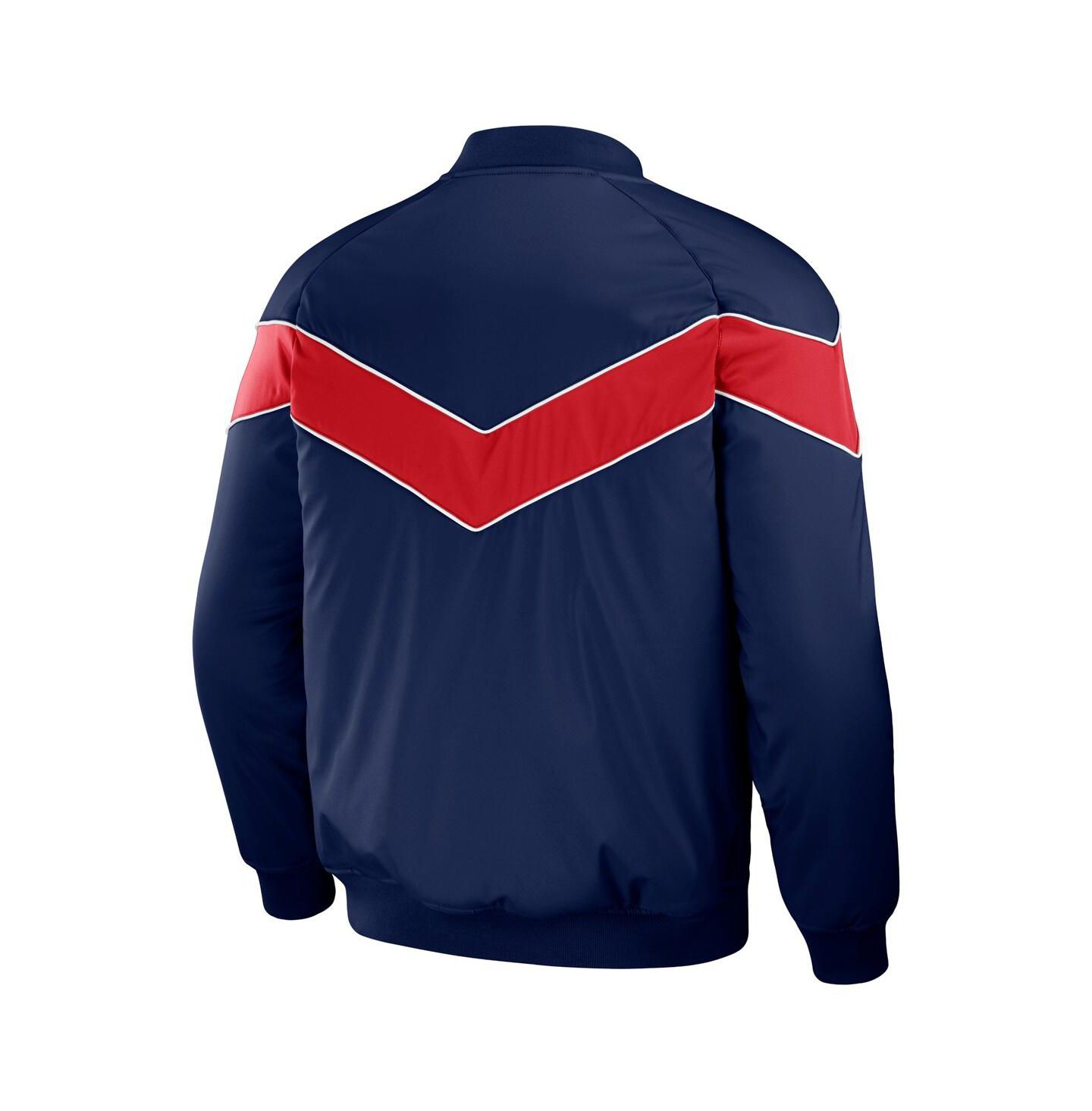 Мужская куртка Fanatics Darius Rucker Collection by Navy Boston Red Sox Baseball Raglan Full-Snap — фото 3