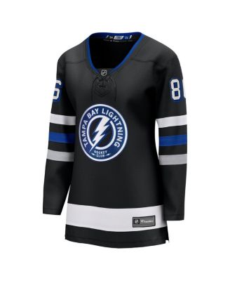 Women's Fanatics Nikita Kucherov Black Tampa Bay Lightning Alternate Premier Breakaway Player Jersey