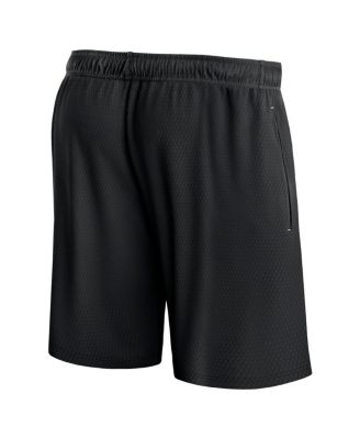Men's Black Utah Jazz Post Up Mesh Shorts