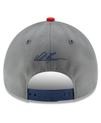 Men's Gray, Navy William Byron Salute 9FORTY Adjustable Hat