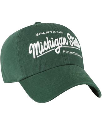 Women's Green Michigan State Spartans Sidney Clean Up Adjustable Hat