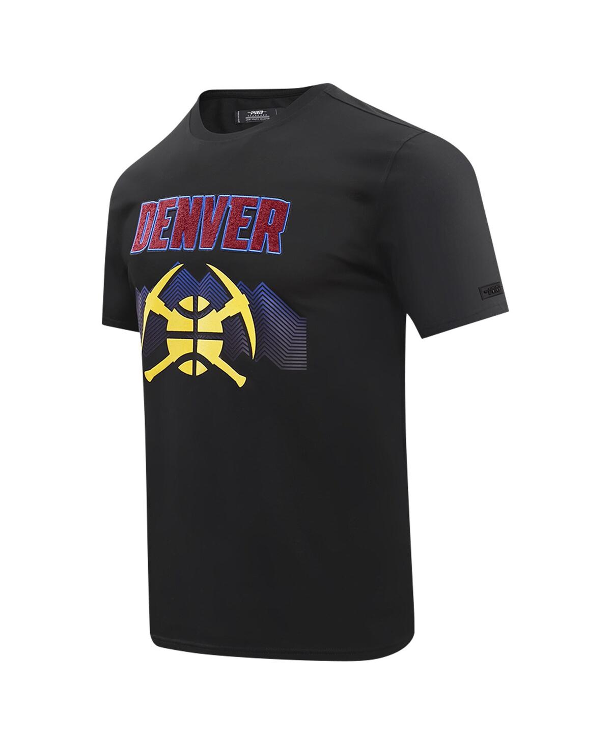 Shop Pro Standard Men's  Black Denver Nuggets T-shirt