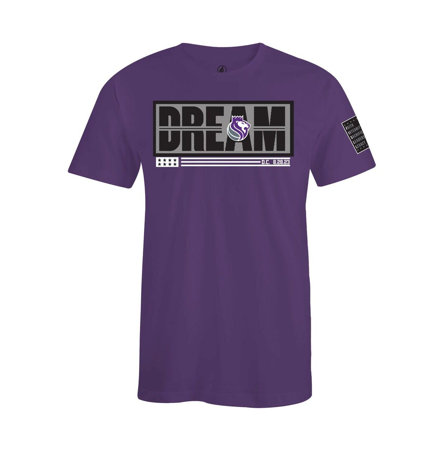 Футболка FISLL x Black History Collection Purple Sacramento Kings — фото 3
