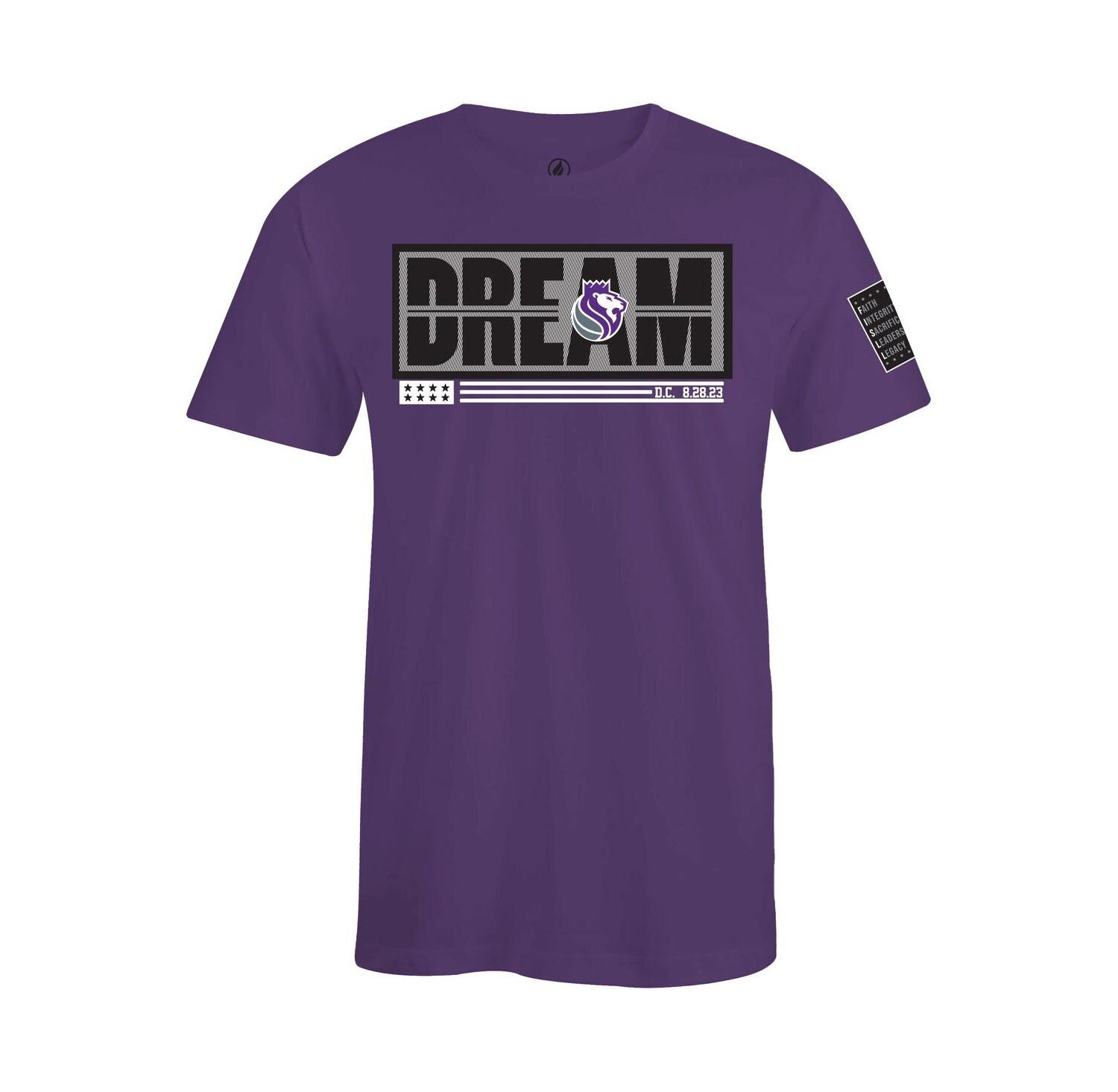 Men's and Women's x Black History Collection Purple Sacramento Kings T-shirt