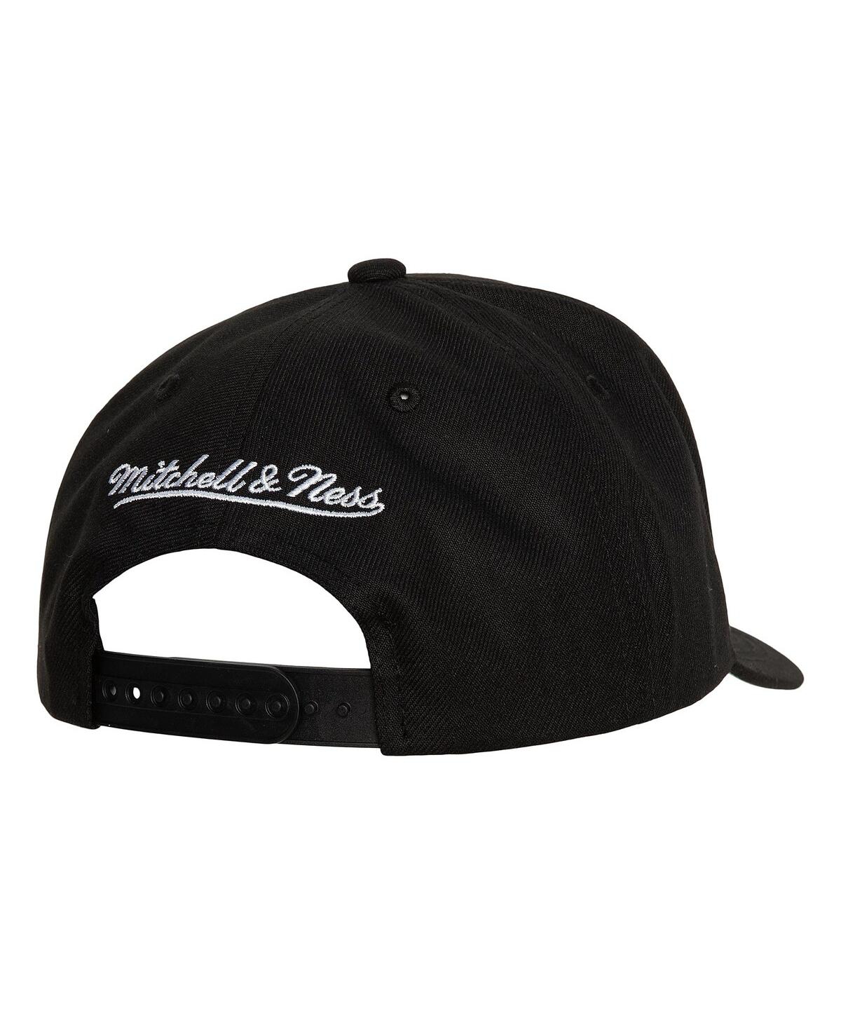 Mitchell & Ness Men's  Black Pittsburgh Penguins Team Ground Pro Adjustable Hat In Black