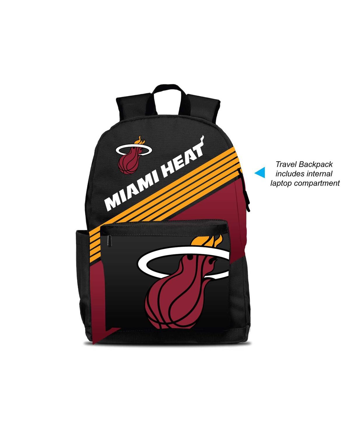 Shop Mojo Youth Boys And Girls  Miami Heat Ultimate Fan Backpack In Black,red