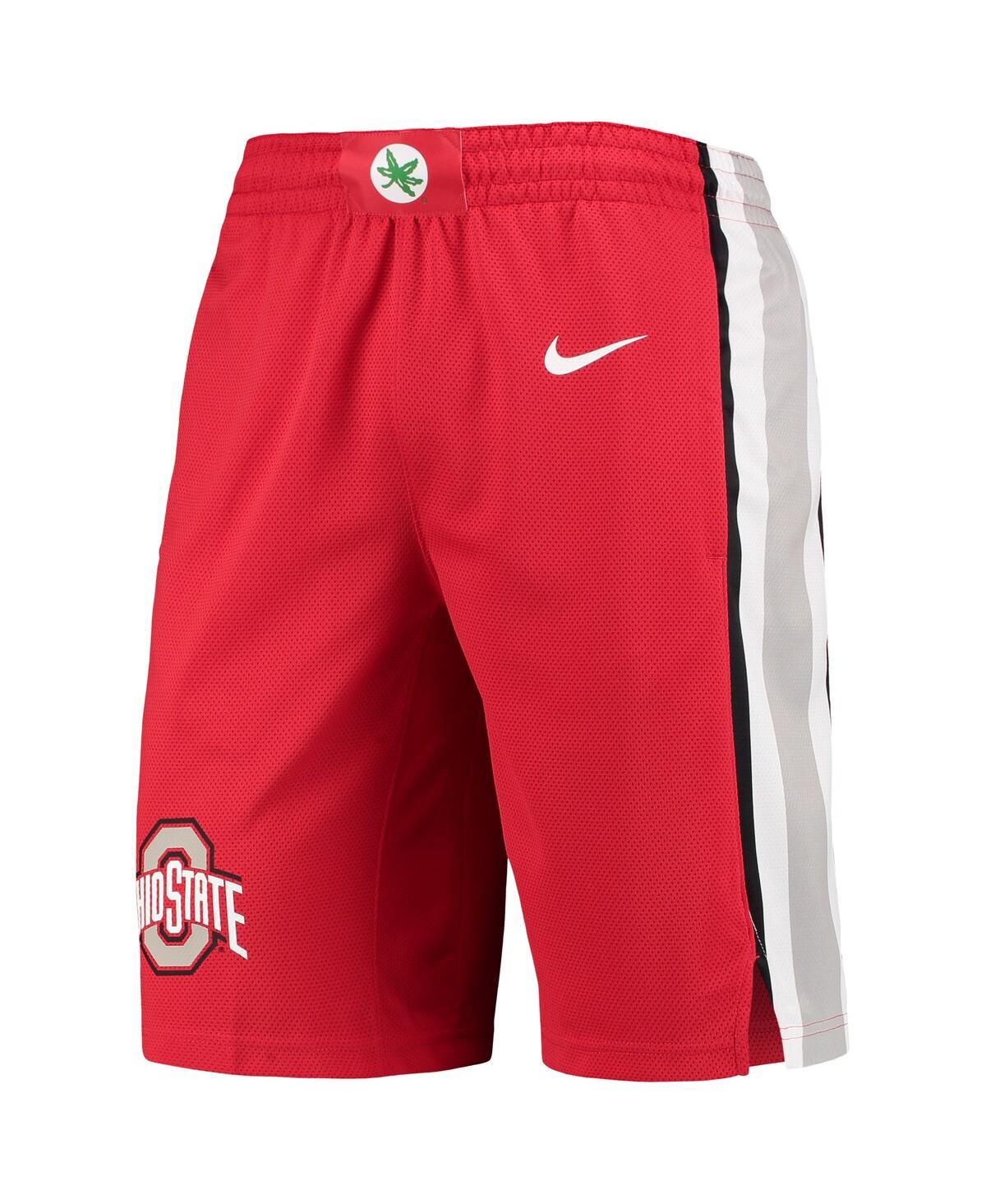 Men's NikeOhio State Buckeyes Replica jersey Performance Basketball Shorts - Scarlet
