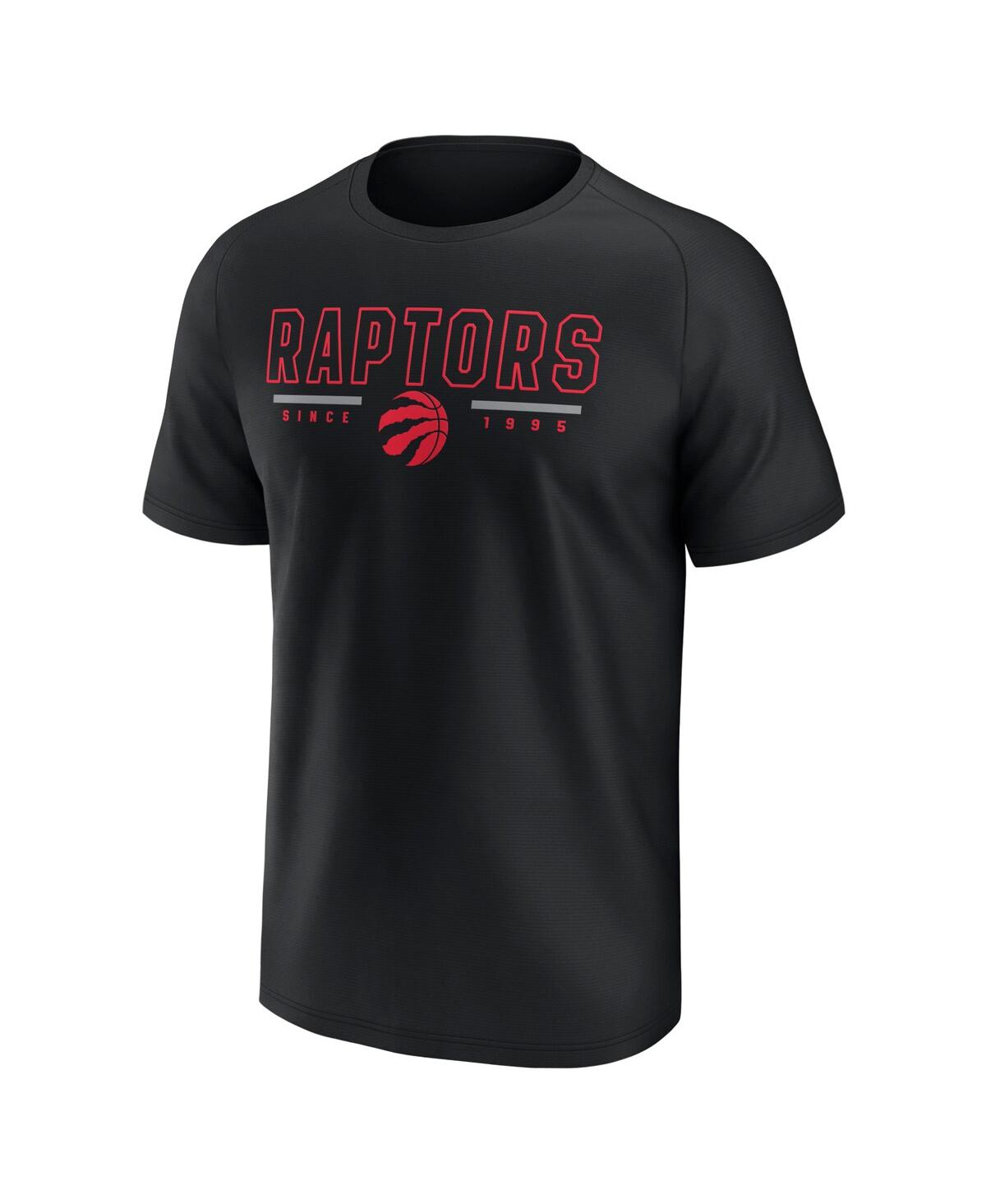 Men's FanaticsToronto Raptors Raglan T-shirt - Black
