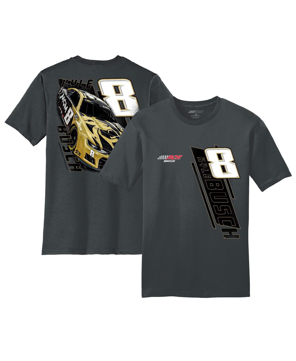 Men's Richard Childress Racing Team Collection Charcoal Kyle Busch Car T-shirt - Charcoal