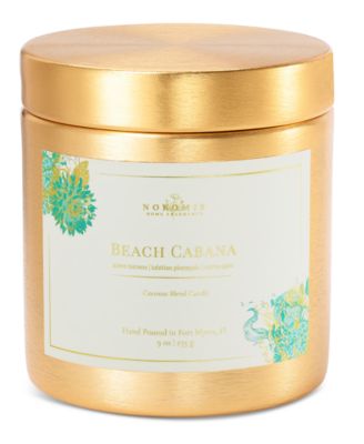 Nokomis Home Fragrance - Beach Cabana Scented Candle, 9-Oz.
