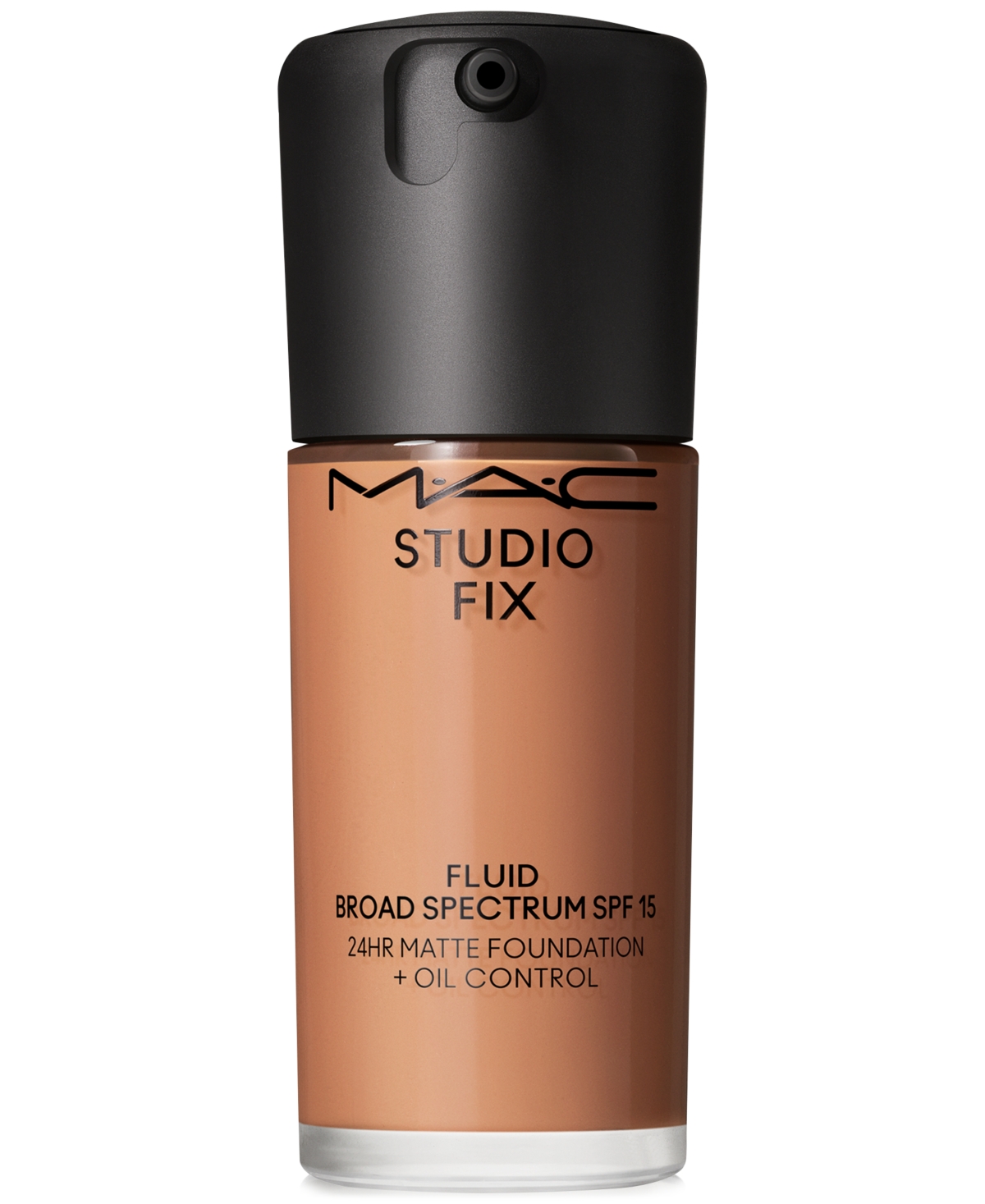 Mac Studio Fix Fluid Spf 15 24hr Matte Foundation + Oil Control, 1 Oz. In Nw33 (medium Warm Beige With Rosy Undert