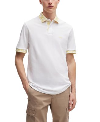 Hugo Boss Men's Patterned Trims Polo Shirt