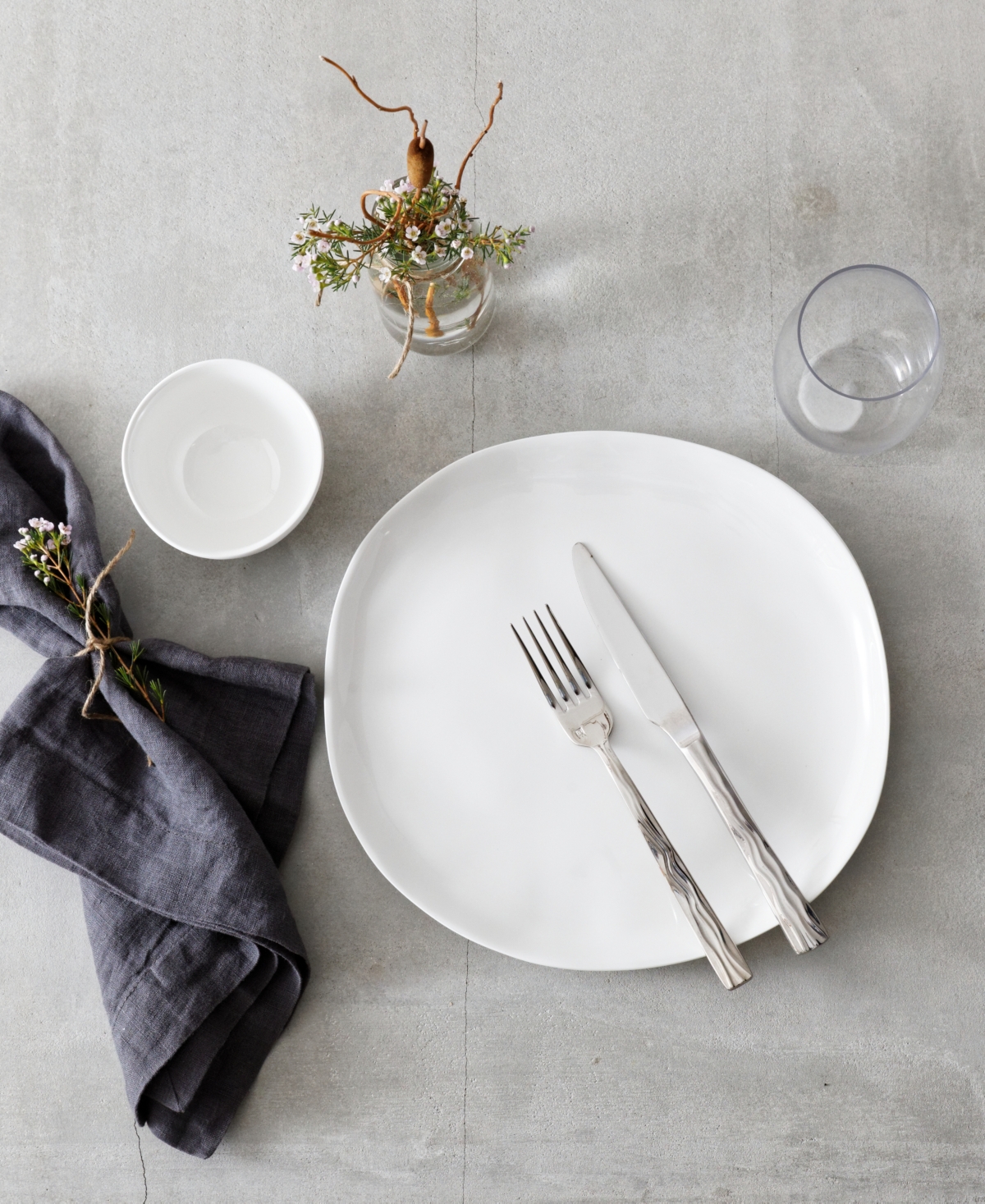 Fortessa Melamine Sandia Dinner Plates, Set Of 6 In Bianco