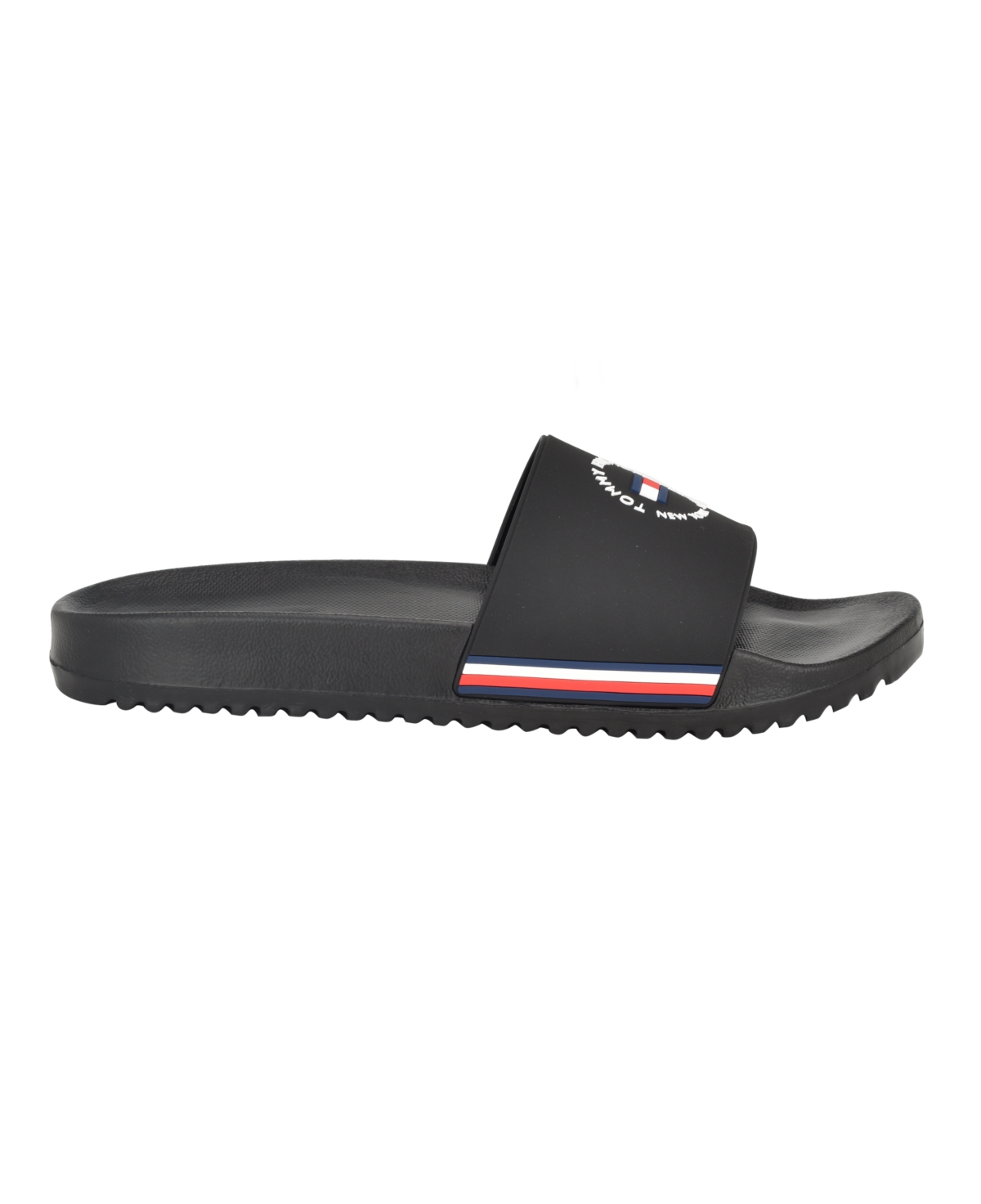 Tommy Hilfiger Men's Ratri Branded Classic Pool Slides