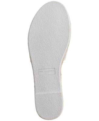 Cherie Logo Slip-On Espadrille Platform Slide Sandals