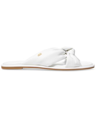 MMK Elena Knotted Slide Sandals
