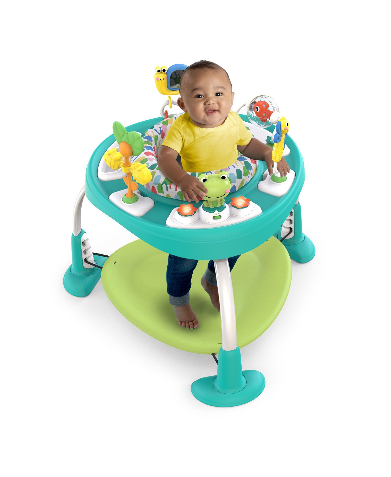 Bounce Bounce Baby™ 2-in-1 Activity Jumper Table - Playful Pond™