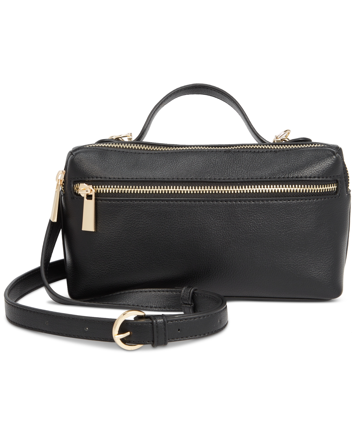 On 34th Allikay Solid Crossbody Bag, Created For Macy's In Black