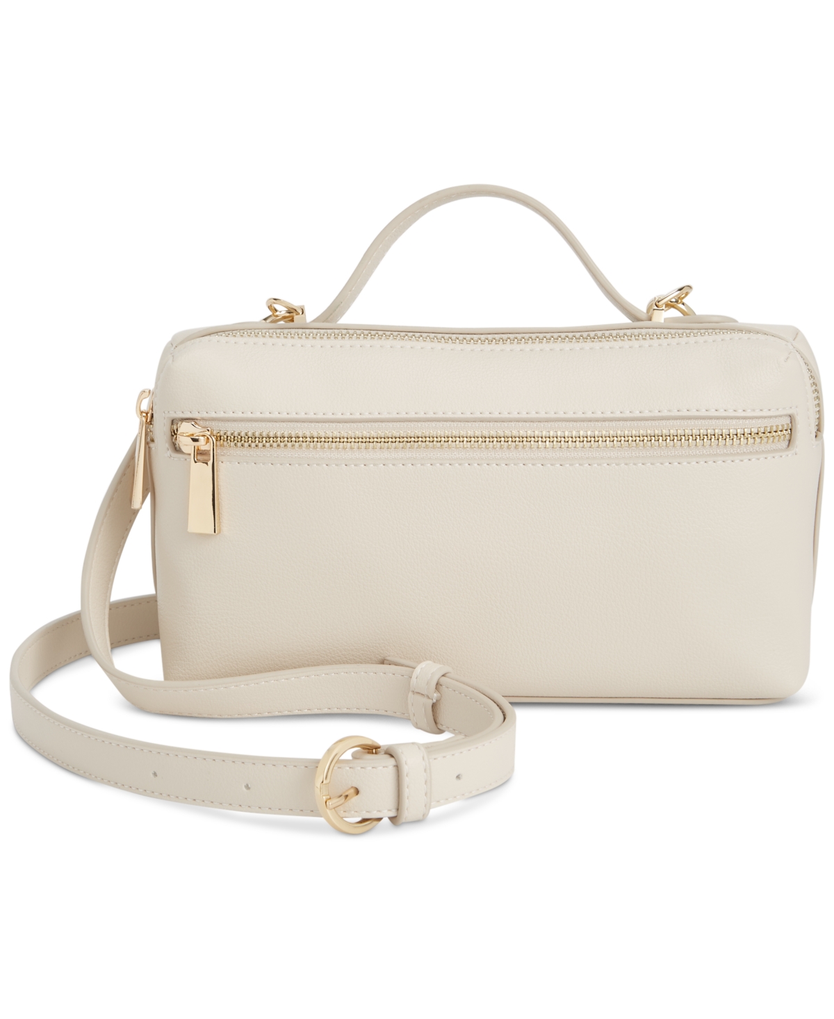 Shop On 34th Allikay Solid Crossbody Bag, Created For Macy's In Travertine