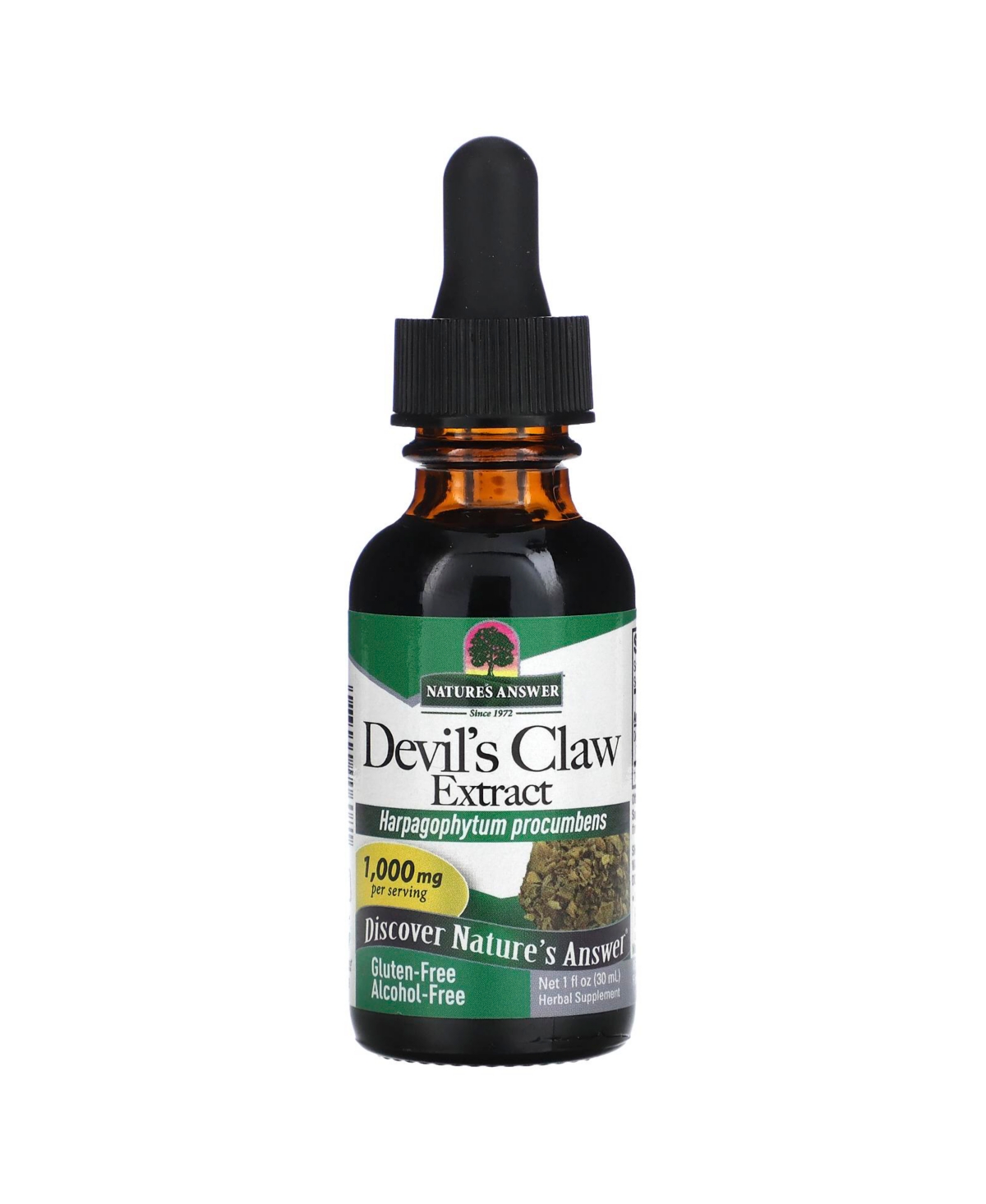 Devil's Claw Extract Alcohol-Free 1 000 mg - 1 fl oz (30 ml) - Assorted Pre-pack (See Table