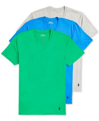 Polo Ralph Lauren Men s 3 Pk. Classic Fit V Neck T Shirts Macy s