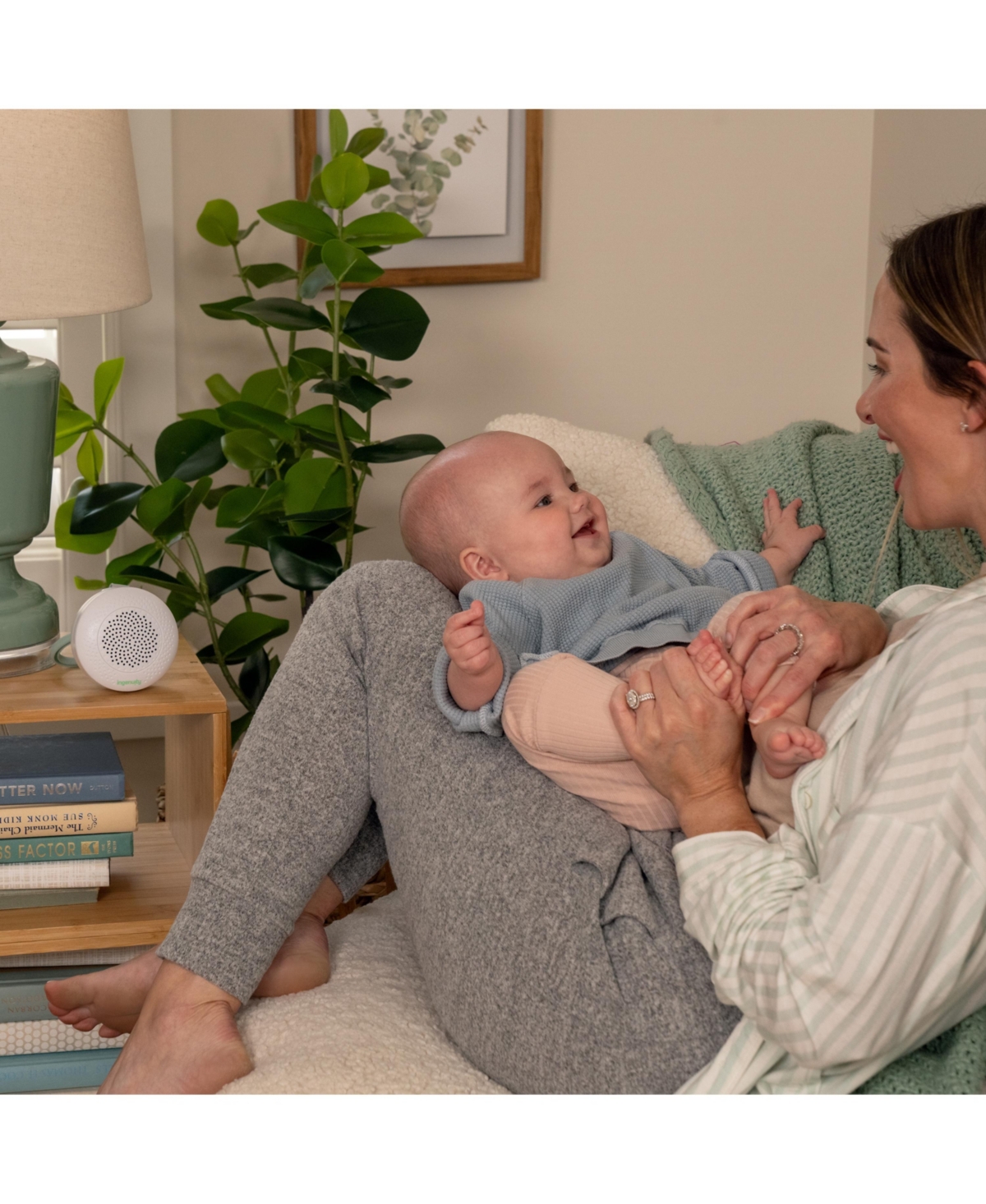 Ingenuity Pock-a-bye Baby Streaming Music Player Soother In Multi