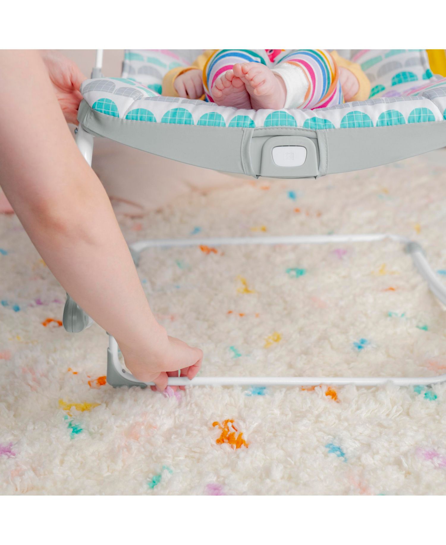 Rosy Rainbow™ Infant to Toddler Rocker