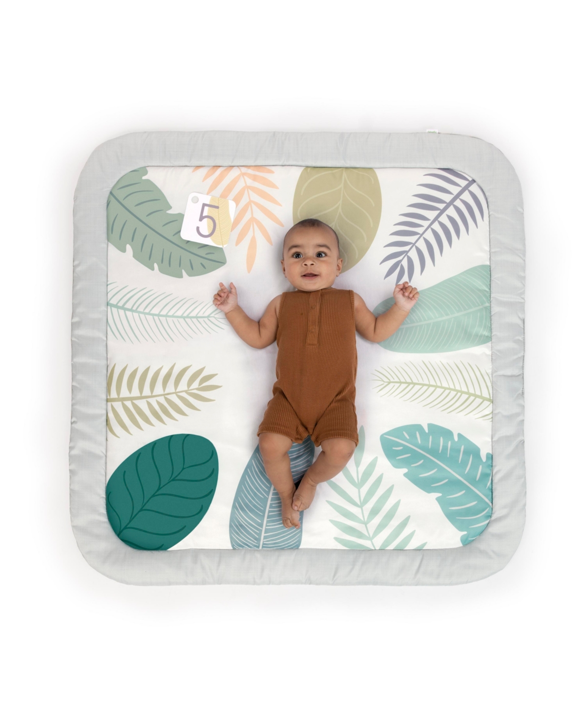 Shop Ingenuity Sprout Spot Baby Milestone Play Mat In Multi