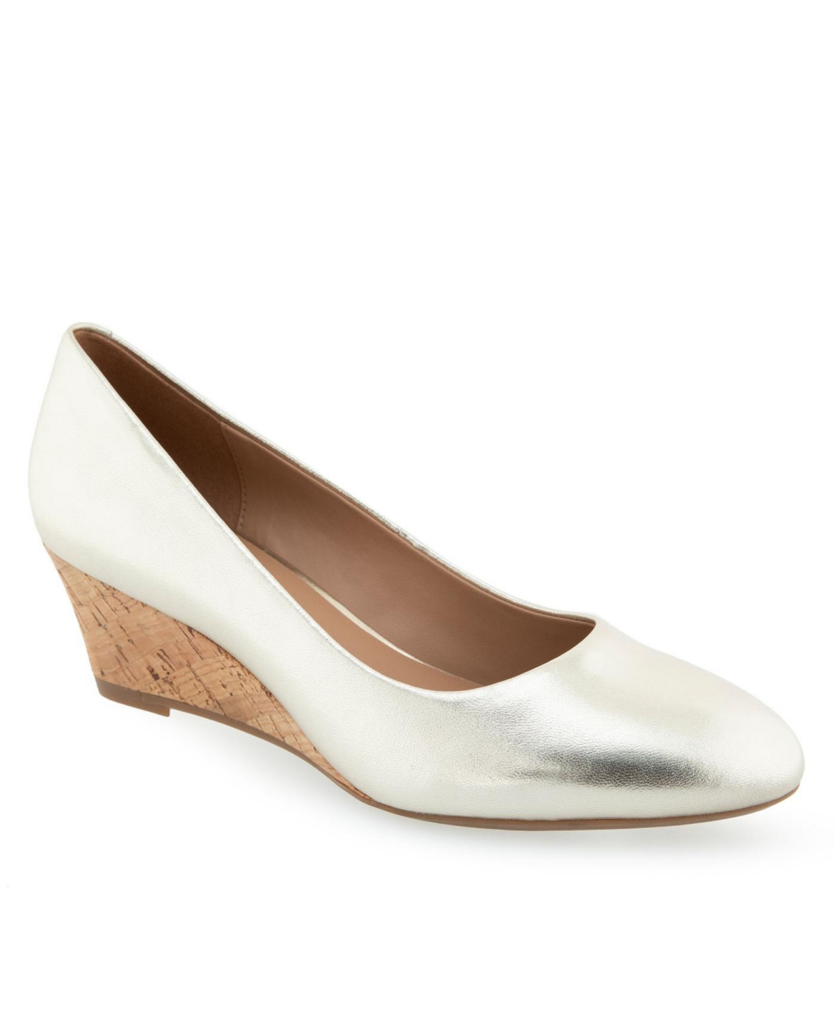 AEROSOLES WOMEN'S IRIS SLIP ON WEDGE 