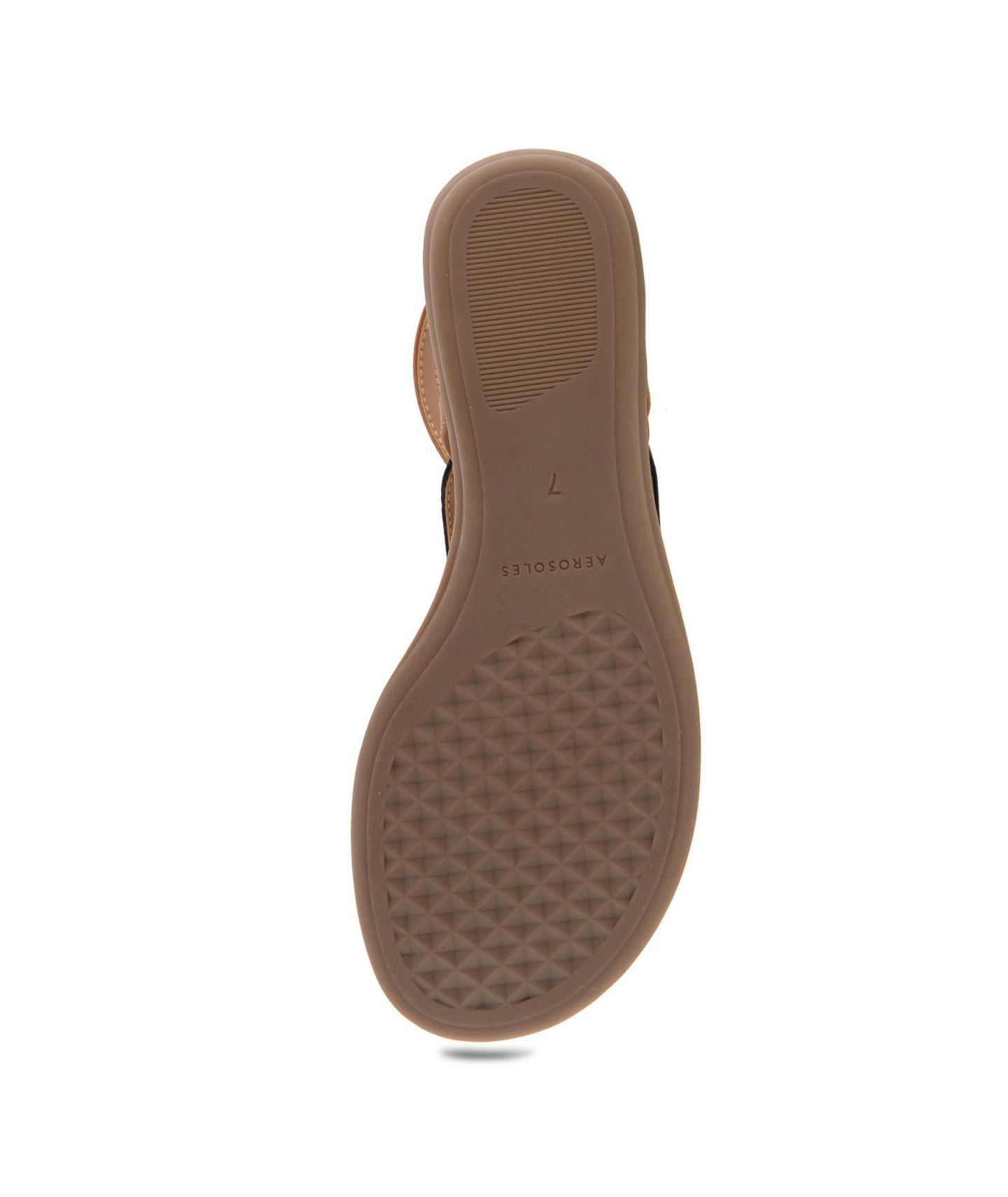 Женские сандалии Aerosoles Conclusion Round Toe, цвет: Чёрный комбинированный — фото 5